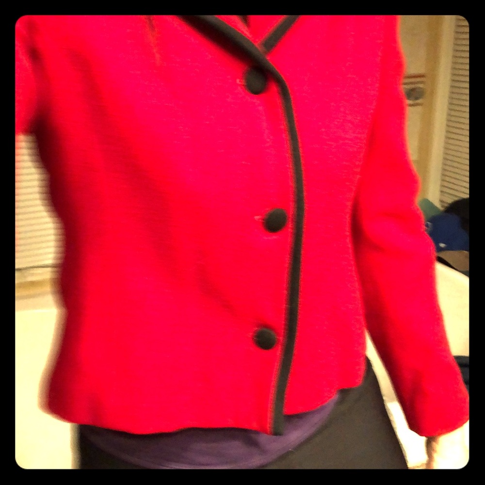 Talbot red jacket